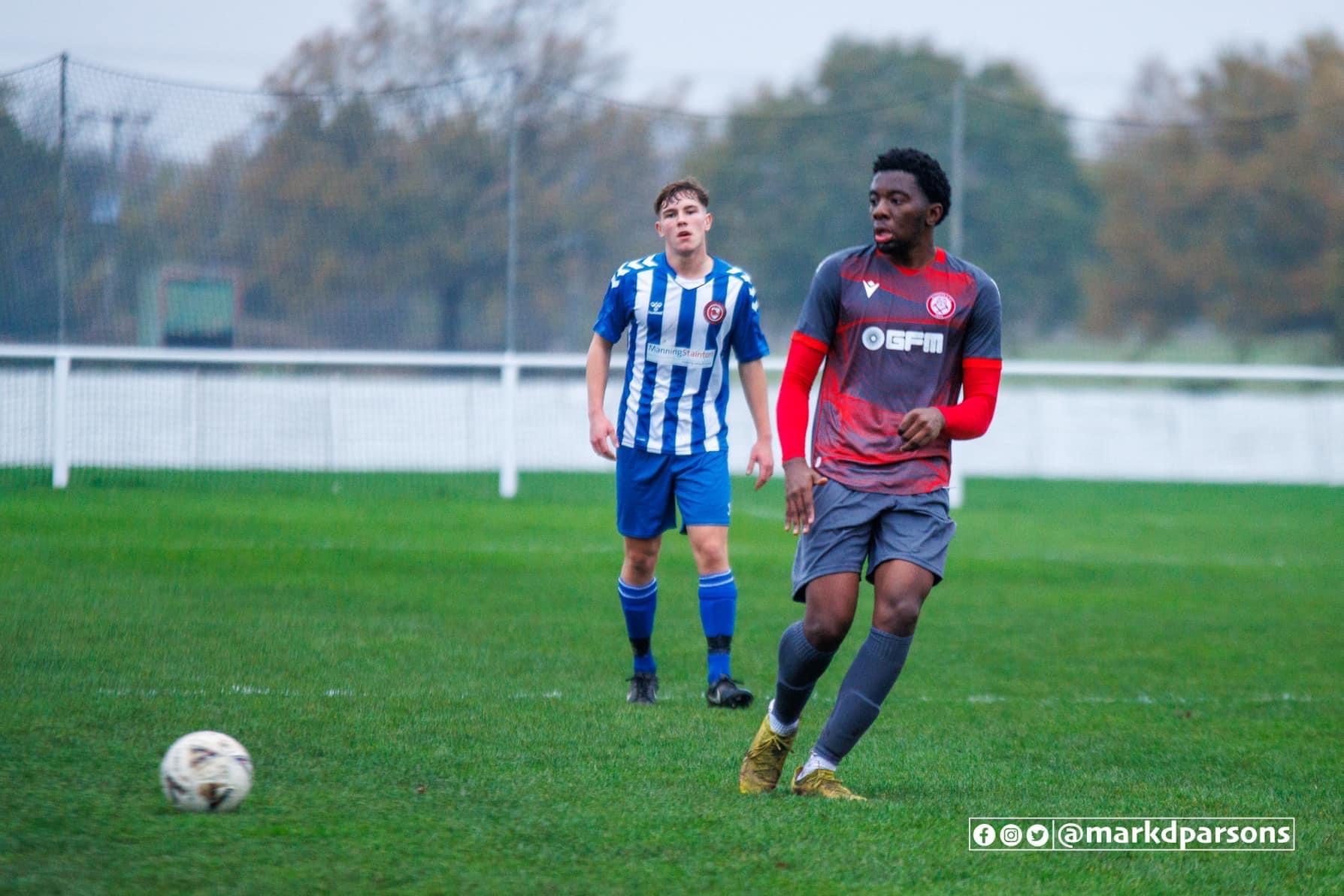 Takunda Katsere playing semi-professional football